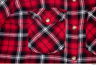 Hanane Clothes  327 casual clothing red plaid knotted flannel…